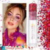 Bastón de Brillo Corporal para Festival de Carnaval Transfronterizo, Bastón de Brillo para Rostro, Sombra de Ojos con Brillo de Sirena, Maquillaje con Brillo Holográfico