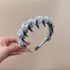 Nueva Cinta para el Cabello de Malla Enrollada Accesorios para el Cabello con Dientes Antideslizantes para Mujeres Uso Diario en Exteriores Tocado Presión Alta en la Parte Superior del Cráneo Cinta para el Cabello Venta al por Mayor