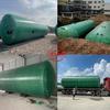 Fabricante de Tanques Sépticos Subterráneos de Fibra de Vidrio, Tanques de Agua Contra Incendios, Modelos Domésticos de Tres Compartimentos, Disponibles en Varios Tamaños, con Separación de Agua