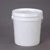 Fabricante Produz Barril de Plástico PP de Grau Alimentício para Alimentos Tinta Químicos Pesticidas Boca Larga Branco 5L
