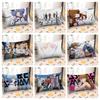 Funda de Almohada para Cojín de Dibujos Animados Anime Curativo Bidimensional 30*50 Funda de Sofá Rectangular 40*60 Bidimensional