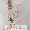 Flor Artificial Boneca Óleo Flor de Paulownia Pequena Floral Casa Buquê Falso Casamento Caminho de Casamento Guia Arranjo Floral Enfeites Pousada Decoração Suave