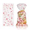 Bolsa de dulces transparente OPP con diseño de flecha de Cupido y elementos del Festival Tanabata de San Valentín, disponible en stock.