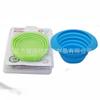 Direto da fábrica 6 polegadas tigela dobrável filtro de água tigela de silicone tigela de filtro de água de cozinha tigela de filtro de água de armazenamento dobrável