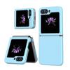 Funda Anti-Huellas para Amazon Adecuada para Teléfono Samsung Z Flip 6, Funda Protectora Plegable de Pantalla Completa Integrada Z Flip 5