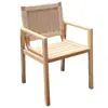 Mesas y Sillas de Estilo Chino Nuevas para Exteriores, Sillas de Madera Maciza para Ocio en Patios de Hoteles, Bancos Exteriores con Enrejado, Mesa de Comedor de Teca Anticorrosión para Terraza