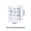 Bolsas Sellables Frescas de Papel de Aluminio, Bolsas Auto-Sellables Opacas Específicas para Refrigerador para Almacenamiento y Porcionamiento de Comida para Bebés