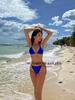 Blusa Blanca de Manga Larga Estilo Perezoso Nebuloso Falda Larga de Vacaciones Traje de Baño Bikini Negro Puro Sexy sin Espalda Protección Solar
