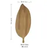 Plato para Snacks de Té de Hoja de Nogal Mesa de Té de Madera para el Hogar Bandeja para Té de Secado de Madera Sólida Bandeja para Tazas de Té de Madera