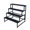Estante de Almacenamiento para Flores Balcón Patio Exterior Escalonado Multi-Nivel Soporte para Macetas de Flores Interior y Exterior de Pie Soporte para Suculentas