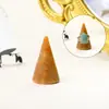 Soporte para Anillos con Forma de Cono de Cristal Natural Soporte para Almacenamiento de Anillos Multimineral Estante de Exhibición de Joyería para Escritorio Venta al por Mayor Transfronteriza