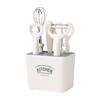 Set de Utensilios de Cocina, Set Multifuncional para Hornear, Set de Seis Piezas con Almacenamiento, Herramientas para Suplementos Alimenticios de Frutas