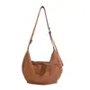 Bolso tote de trabajo de gran capacidad para otoño e invierno para mujer, nuevo bolso de hombro vintage de gamuza con remaches 2025, bolso de axila