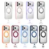 Capa de celular magnética transparente compatível com fronteiras Apple 18 Pro Max com suporte giratório, disponível para atacado na Amazon