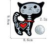 Desenhos animados pequenos animais bordados pano adesivos desenho animado Silver Soul Puppy Dingchun leão roupas infantis adesivos bordados adesivos