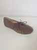 El Más Vendido en África Zapatos Planos Retro de Encaje Tejidos a Mano con Punta Redonda y Suela Suave Talla Grande para Mujer