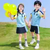 Uniforme escolar para estudiantes de primaria, ropa de clase de estilo escolar de primavera y otoño, traje de primavera, ropa deportiva de tres piezas para niños, ropa de jardín de infantes