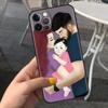 Adecuado para funda de teléfono iPhone15 caricatura pareja familia padre-hijo funda de teléfono