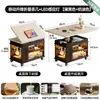 Mesa de centro para sala de estar, mesa de centro estilo vintage, móvil y plegable, para apartamentos pequeños, 2026 mesa auxiliar multifuncional para sofá, subsidiada por el estado