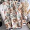Versión Coreana de Dandelion 2025 Otoño e Invierno Nuevo Bufanda de Imitación Cachemir Protector de Cuello Espeso de Doble Cara para Mujer Chal para Aire Acondicionado