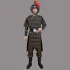 A Armadura de General Antigo Pode Ser Usada por Zhao Zilong e Hua Mulan, e os Trajes dos Soldados se Apresentando com os Uniformes de Guerra de Manjiang Red São Trajes de Armadura Realistas