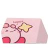 Felpudo Rosa de Entrada de Kirby, Felpudo de Bucle de Seda Cortable Personalizable, Alfombra Resistente al Desgaste, Felpudo de Kirby