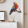 Comercio exterior caricatura lindo rama loro dormitorio infantil pasillo decoración del hogar pegatina de pared autoadhesiva venta al por mayor transfronterizo