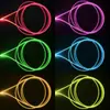 Tira Guía de Luz Resaltado 4mm Línea de Fibra Óptica Cine Decoración de Luz Colorida Cuerda para Saltar Tira Guía de Luz Línea de Fibra Guía de Luz