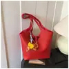 Bolsa Grande Transfronteiriça para Mulheres no Verão, Versátil Novo Estilo 2025, Bolsa Simples de Ombro para Sogras, Bolsa Tote Popular Estilo Quente