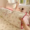 Nuevo Conjunto de Cuatro Piezas de Hilo de Bouclé de Alta Calidad Clase A con Borde de Concha para Primavera y Verano 2026