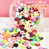 Colección de accesorios de resina accesorios de pegamento crema bolsa de la suerte bolsa de la suerte linda barril de almacenamiento bolsa de la suerte accesorios DIY hechos a mano material