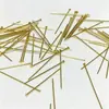 Plata S925 chapada en oro pasador de bola de 9 pines accesorios para joyería DIY kit de materiales para pendientes de cuentas hechos a mano al por mayor