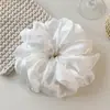 Scrunchie de Seda Falsa Tamanho Extra Amazon Transfronteiriço Elástico de Cabelo de Cetim de Alta Qualidade Acessório de Cabelo Elástico