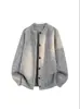 Suéter cárdigan estilo perezoso suelto para hombre autumn cleanfit vibe chaqueta de punto de alta gama callejera fresca