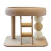 Estrutura de Escalada para Gatos, Pequena, Não Ocupa Espaço, Prateleira para Gatos de Apartamento Pequeno, Ninho de Gato, Árvore para Gatos, Arranhador Integrado, Brinquedos para Gatos, Acessórios para Gatos
