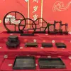 Festival do Meio do Outono Chinês Barco Dragão Conjunto de Mesa Lanche da Tarde Mesa de Sobremesa Suporte de Exibição Banquete de Casamento Inauguração Banquete de Aniversário Conjunto de Mesa Estilo Nacional Suporte para Bolo