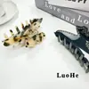 Pinza para el Cabello Vintage Francesa de Acetato Carey Alta Gama Lujo Ligero Parte Trasera de la Cabeza Pinza Tiburón Pasador para Mujeres