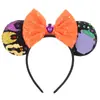 Amazon Diadema de Cumpleaños para Niña Lazo Lentejuelas Diadema Tema Frozen Accesorios para el Cabello de Niños