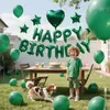Nuevo Set de Pancarta de Letras con Globos de Feliz Cumpleaños Globos de Papel de Aluminio Suministros de Decoración de Cumpleaños Venta al por Mayor Transfronteriza