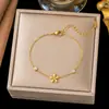 [Collar + Pulsera + Pendientes] Diseño de Nicho Personalizado Europeo y Americano Transfronterizo Conjunto de Joyería de Acero de Titanio Estilo Frío Venta al por Mayor