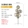 Luminária de chão lava de luxo leve estilo italiano, luz de ambiente artístico lateral de sofá de sala de estar moderna, luminária de LED para sala modelo
