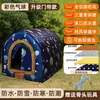 Caseta para Perros Casa para Mascotas de Exterior Cálida de Invierno Tienda Impermeable de Invierno Casa Cerrada para Perros Callejeros Exterior