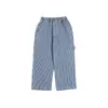 Jeans de rayas para niño colección otoño 2026 pantalones largos retro casual para niño pantalones para niños mayores pantalones de pierna recta
