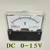 Cabezal de Amperímetro Tipo Aguja Sf-670 Voltímetro CC Amperímetro Medidor A.V 60*70mm Especificaciones Completas Sfim