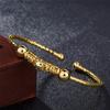 Direto da Fábrica moda pulseira banhada a ouro Margarida girassol pulseira aberta verão tudo combina pulseira crisântemo