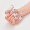 Fabricante de Pegatinas para Uñas Plataforma Transfronteriza Suministro de Alta Calidad Artesanía Láser 3D Estampado en Caliente Película para Esmalte de Uñas Pegatina para Uñas