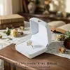 Caja de Anillo de Terciopelo, Pulsera de Joyería, Colgante, Caja para Aretes, Caja Joyero para Exhibir Collares, Caja de Empaque de Joyería de Terciopelo