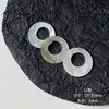 Colgante de Concha de Mariposa, Corazón de Amor, Concha de Estrella, Hoja, Redondo con Cuentas, Cadena de Teléfono Hecha a Mano, Pulsera, Materiales, Accesorios