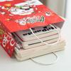 Bolsa de Navidad, bolsa de papel kraft, bolsa de regalo, bolsa de regalo de manzana roja de Papá Noel, bolsa de embalaje de regalo, venta al por mayor transfronteriza