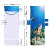 Fornecimento Direto da Fábrica Capa de Cadeira de Praia de Microfibra Toalha Reclinável Toalha de Praia Toalha de Praia Estampada Digital 3D Estilo Marinho